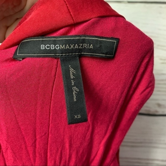 BCBGMAXAZRIA Tie Neck Ruffle Tank Top - Picture 8 of 9